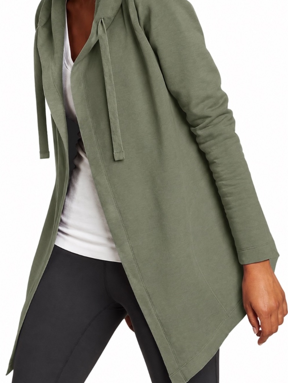 Eddie Bauer | NWT | Women's Fleece Camp Hoodie Wrap | Sprig Green | Size M